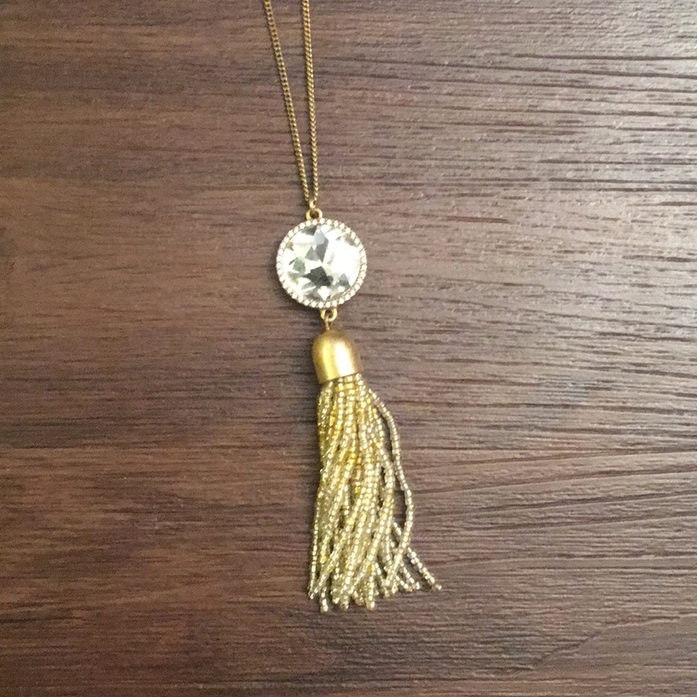 J.Crew Long Statement Necklace